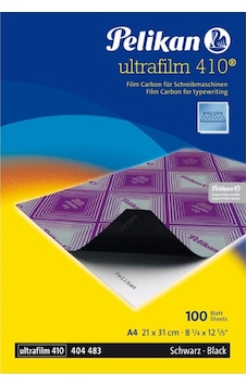 Pelikan 410 Karbon Kağıdı Ultrafilm Siyah Renk 100 Lü Paket
