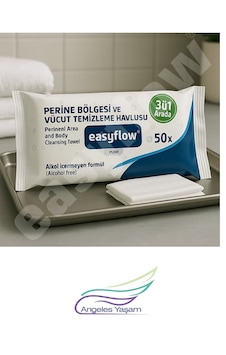 Easyflow Perine Ve Vücut Temizleme Havlusu Standart Easyflow Perine Ve Vücut Temizleme Havlusu Standart