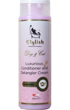 Stylish Kedi Köpekler İçin Kıtık Açıcı Saç Kremi 250 ML Stylish Kedi Köpekler İçin Kıtık Açıcı Saç Kremi 250 ML