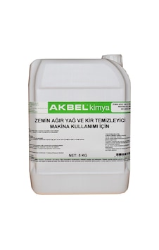Akbel Ağır Yağ ve Kir Temizleyici Makine Kullanımı İçin 5 KG