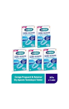 Corega Temizleyici Tablet 5 x 30'lu Corega Temizleyici Tablet 5 x 30'lu