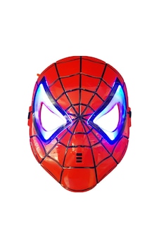 Spiderman Işıklı Maske Örümcek Adam Maske Spiderman Işıklı Maske Örümcek Adam Maske