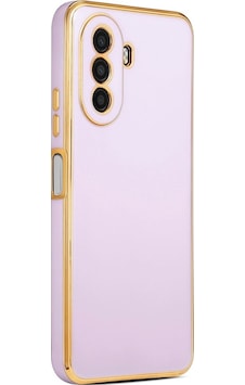 Huawei Nova Y70 Kılıf Zore Bark Kapak Lila Huawei Nova Y70 Kılıf Zore Bark Kapak Lila