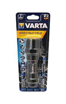 Varta 18710 Indestructible F10 Pro 6W Led Fener 3Aaa N11.14542 Siyah Varta 18710 Indestructible F10 Pro 6W Led Fener 3Aaa N11.14542 Siyah