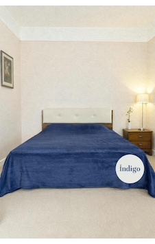 Welsoft Çift Kişilik Battaniye 200x220 Cm İndigo Indigo