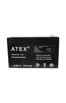 Atex Ax6-7 6v 7ah Bakımsız Kuru Akü Atex Ax6-7 6v 7ah Bakımsız Kuru Akü
