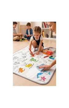 Boyama Örtüsü Yıkanabilir Hayvan Modeli 100x15 Cm 1 Paket 12 Renk Jumbo Keçeli Kalem Penmark Sevinli Hayvanlar Boyama Boyama Örtüsü Yıkanabilir Hayvan Modeli 100x15 Cm 1 Paket 12 Renk Jumbo Keçeli Kalem Penmark Sevinli Hayvanlar Boyama