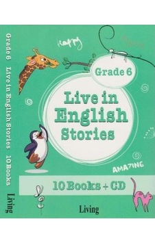 Grade 6 Live in English Stories-10 Books CD - Seval Deniz - Living English Dictionary