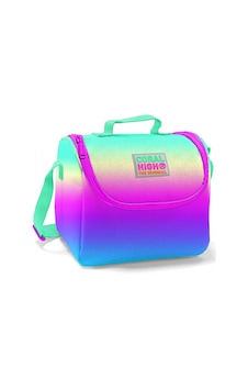 Coral High Mor-Yeşil-Mavi Termoslu Beslenme Çantası - Kız Çocuk Coral High Mor-Yeşil-Mavi Termoslu Beslenme Çantası - Kız Çocuk