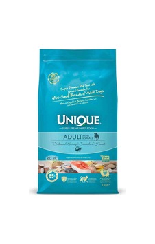 Unique Mini Adult Küçük Irk Somonlu Hamsili Yetişkin Köpek Maması 3 KG Unique Mini Adult Küçük Irk Somonlu Hamsili Yetişkin Köpek Maması 3 KG