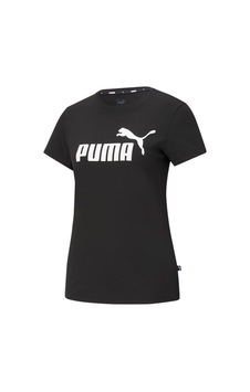 Puma Ess Logo Tee Kadın T-shirt Siyah Puma Ess Logo Tee Kadın T-shirt Siyah