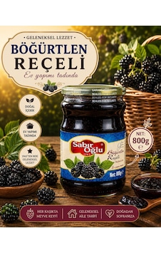 Sabıroğlu Böğürtlen Reçeli Net 800 Gr Kavanoz