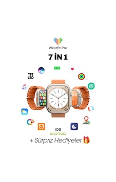 Wearfitpro Wearfit 7in1 Akıllı Kol Saati 7 Kordonlu Model:inç 49mm Tft Ekran Gri Wearfitpro Wearfit 7in1 Akıllı Kol Saati 7 Kordonlu Model:inç 49mm Tft Ekran Gri