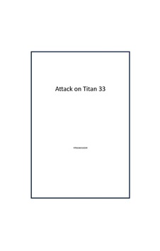 Attack On Titan 33
