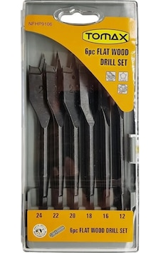 Yaprak Ahşap Matkap Ucu Takımı 12-24 Mm - 6 Parçalı 30466207 Yaprak Ahşap Matkap Ucu Takımı 12-24 Mm - 6 Parçalı 30466207