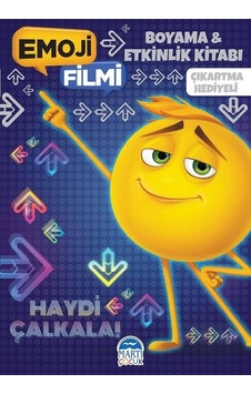 Emoji Filmi Boyama ve Etkinlik Kitabı-Çıkartma Hediyeli - Cordelia Evans - Martı Yayınları Emoji Filmi Boyama ve Etkinlik Kitabı-Çıkartma Hediyeli - Cordelia Evans - Martı Yayınları