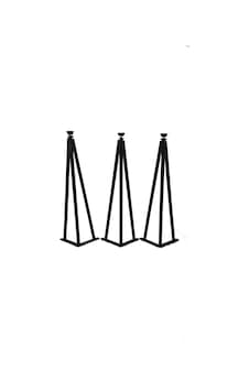Dekoratif Metal Boru Firkete Sehpa Ayağı 41 CM - 3 Adet Dekoratif Metal Boru Firkete Sehpa Ayağı 41 CM - 3 Adet