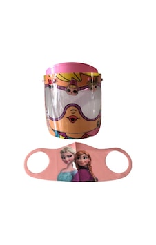 Gürbey Lol Bebek Baskılı Çocuk Siperlik + Elsa Desenli Çocuk Maske Gürbey Lol Bebek Baskılı Çocuk Siperlik + Elsa Desenli Çocuk Maske