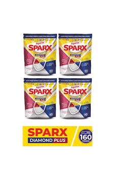 Asperox Sparx Dıamond Plus Bulaşık Makinesi Kapsülü 40lı 4 Adet