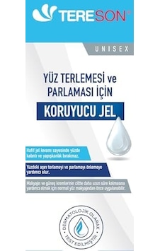 Tereson Yüz Terlemesi Ve Parlaması İçin Koruyucu Jel, 50ml Tereson Yüz Terlemesi Ve Parlaması İçin Koruyucu Jel, 50ml