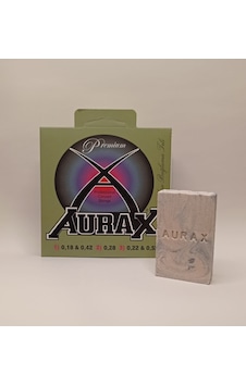 Aurax Ax-18-s Kısa Sap Bağlama Teli Profesyonel 0.18 Sabun Hediyeli