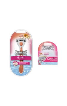 Wilkinson Sword Quattro Kadın Tıraş Bıçağı + Yedek Başlık Wilkinson Sword Quattro Kadın Tıraş Bıçağı + Yedek Başlık