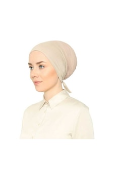 Melodi Scarf Fileli Dikişsiz Bone Taş Rengi Taş Rengi Melodi Scarf Fileli Dikişsiz Bone Taş Rengi Taş Rengi