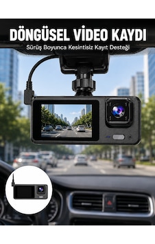 Full Hd 3 Kanallı Araç Kamerası Akıllı Çözümlerle Sürüş Yeni Nesil 75211443 Full Hd 3 Kanallı Araç Kamerası Akıllı Çözümlerle Sürüş Yeni Nesil 75211443