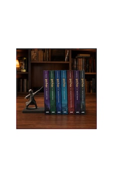 Fantastik Büyücü Figürlü Siyah Kitap Tutucu, Kitap Desteği, Stoper, Kitaplık Aksesuarı Fantastik Büyücü Figürlü Siyah Kitap Tutucu, Kitap Desteği, Stoper, Kitaplık Aksesuarı
