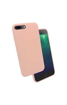 Apple Uyumlu iPhone 7 Plus Kılıf Zore Silk Silikon Pembe Apple Uyumlu iPhone 7 Plus Kılıf Zore Silk Silikon Pembe
