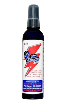Five-star Vasocaine Topical Anesthetic Spray 4oz/120ml Bottle
