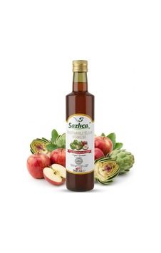 Sazlıca Enginarlı Elma Sirkesi 500 Ml