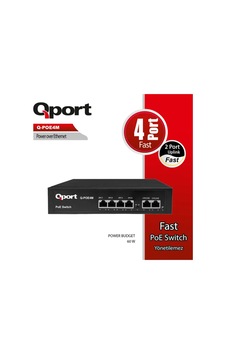 Q-poe4m 4 Port 10/100 4 Port Poe 2 Port Uplınk 60w Yonetılemez Desktop Swıtch Q-poe4m 4 Port 10/100 4 Port Poe 2 Port Uplınk 60w Yonetılemez Desktop Swıtch