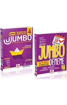 Model Eğitim Yayınları 4. Sınıf Olimpiyat Sorularıyla Jumbo + Tüm Dersler Deneme 2 Kitap Model Eğitim Yayınları 4. Sınıf Olimpiyat Sorularıyla Jumbo + Tüm Dersler Deneme 2 Kitap