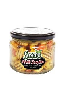 Sosero Grill Izgara Yeşil Zeytin Cam 300 G Sosero Grill Izgara Yeşil Zeytin Cam 300 G