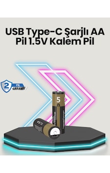 Buğz Yüksek Performanslı Aa Usb Şarjlı Lityum Pil 1.5v Sabit Güç 2 Li Paket Buğz Yüksek Performanslı Aa Usb Şarjlı Lityum Pil 1.5v Sabit Güç 2 Li Paket