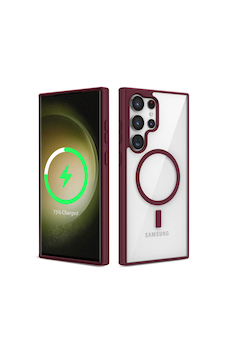 Galaxy S22 Ultra Uyumlu Magsafe Wireless Şarj Özellikli Silikon Zore Ege Kılıf-koyu Kırmızı Koyu Kırmızı Galaxy S22 Ultra Uyumlu Magsafe Wireless Şarj Özellikli Silikon Zore Ege Kılıf-koyu Kırmızı Koyu Kırmızı