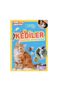 National Geographic Kids Kediler Çıkartmalı Faaliyet Kitabı Sku: Zeusstk1fdf1204e3