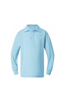 Kidsmadamiko Erkek Çocuk %100 Pamuklu Uzun Kollu Polo Yaka Pamuklu Okul T-shirt Açık Mavi Kidsmadamiko Erkek Çocuk %100 Pamuklu Uzun Kollu Polo Yaka Pamuklu Okul T-shirt Açık Mavi