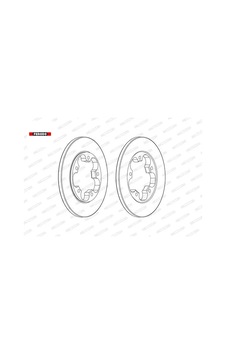 Arka Fren Dıskı Transıt V363 14 Tek Teker A.ceker Duz 308mm 5 Bıjon Feredo Bk312a315ab/ Kk312a315aa/ 1815599 Arka Fren Dıskı Transıt V363 14 Tek Teker A.ceker Duz 308mm 5 Bıjon Feredo Bk312a315ab/ Kk312a315aa/ 1815599
