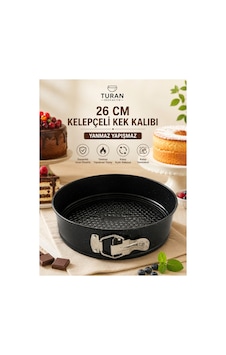 Kelepçeli Kek Kalıbı Siyah Kelepçeli Kek Kalıbı Siyah