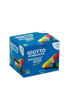 Giotto Robercolor Tozsuz Tebeşir Karışık Renkli 100Lü Paket – 539 Giotto Robercolor Tozsuz Tebeşir Karışık Renkli 100Lü Paket – 539