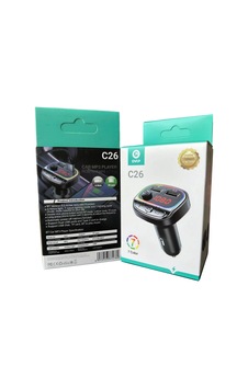 Rgb Renkli Araba Fm Mp3 Çalar Kablosuz Bluetooth 5.0 C26 Rgb Renkli Araba Fm Mp3 Çalar Kablosuz Bluetooth 5.0 C26