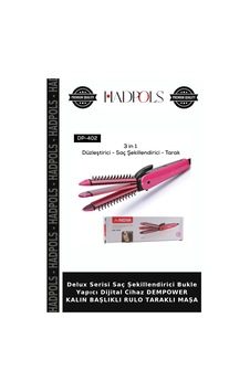 Delux Serisi Saç Şekillendirici Bukle Yapıcı Dijital Cihaz Dempower Kalın Başlıklı Rulo Taraklı Maşa Delux Serisi Saç Şekillendirici Bukle Yapıcı Dijital Cihaz Dempower Kalın Başlıklı Rulo Taraklı Maşa