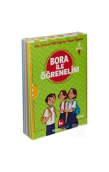 Bora ile Öğrenelim Öyküleri Seti - 8 Kitap Takım - Ali Avcu - Kayra Çocuk Bora ile Öğrenelim Öyküleri Seti - 8 Kitap Takım - Ali Avcu - Kayra Çocuk
