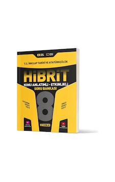 Hız Yayınları 8. Sınıf İnkılap Tarihi Konu Anlatımlı Etkinlikli Hibrit Soru Bankası Hız Yayınları 8. Sınıf İnkılap Tarihi Konu Anlatımlı Etkinlikli Hibrit Soru Bankası