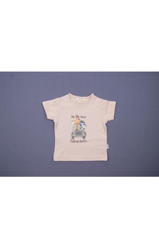 Mini Damla T-shirt Safari Bej Bej Mini Damla T-shirt Safari Bej Bej