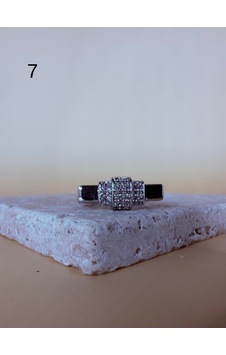 Rhea Jewelry Ayarlanabilir Kadın Yüzük Taşlı Gold Silver Minimal Bijuteri Yüzük Modeli Beyaz - Gümüş Rhea Jewelry Ayarlanabilir Kadın Yüzük Taşlı Gold Silver Minimal Bijuteri Yüzük Modeli Beyaz - Gümüş