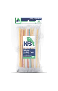 5 Adet Kbr Körüklü Jelatinli Pipet 50'li 5 Adet Kbr Körüklü Jelatinli Pipet 50'li