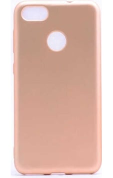 Huawei P9 Lite Mini Kılıf Zore Premier Silikon Kapak Gold